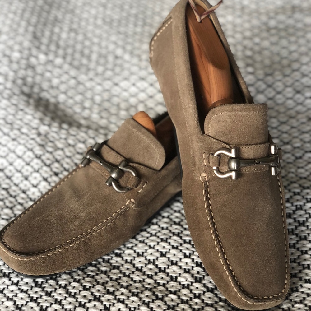 AUTHENTIC SALVATORE FERRAGAMO MS153060 MEN LOAFERS